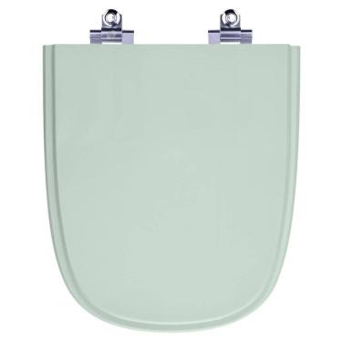 Imagem de Assento Sanitário Com Amortecedor Ibiza Verde Água Cidamar