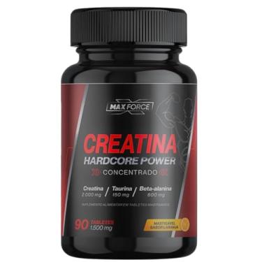 Imagem de Creatina Mastigável Primeira Do Brasil + Taurina + Beta Alanina 90 Tabletes Sabor Laranja 1500mg