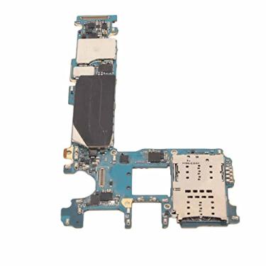 Imagem de Placa-mãe para Samsung Galaxy S8, PCB Unlock Cellphone, 64GB de memória, placa principal de telefone de substituição profissional, tamanho preciso (versão dos EUA)