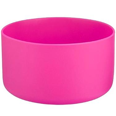 Imagem de DBIW Bota para garrafa de água Hydro Flask 947 g 1,134 g/copo Stanley, botas inferiores para garrafas de água esportivas Hydroflask, capa inferior de silicone (cravo, serve para Hydroflask 32 garrafas