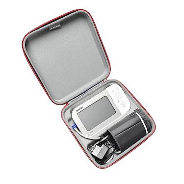 Imagem de RLSOCO Estojo rígido para monitor de pressão arterial de braço OMRON Platinum/Gold/7 Series/10 Series/M6 - Adequado para OMRON BP5450/BP5350/BP7350/BP7450/HEM-7360-E (somente estojo)