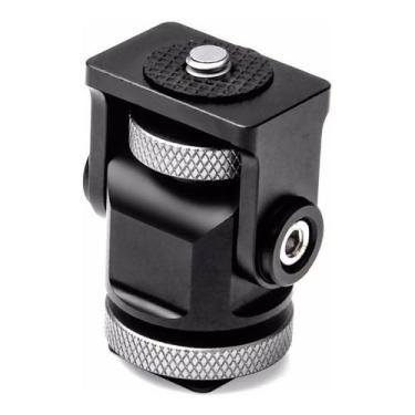 Imagem de Suporte Sapata Monitor Led Câmera Dslr Giratório 360 Graus