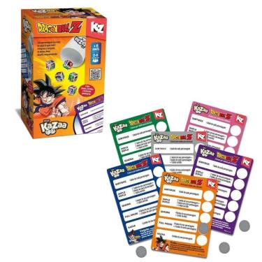 Imagem de Jogo De Dados E Cartas Kazaa Dragon Ball Z 1261 Elka