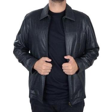 Imagem de Jaqueta Masculina Jack Couro Preta - 00170-Masculino