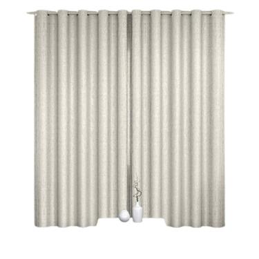 Imagem de Cortina Cetim Cristal Blackout Corta Luz Film 2,00X1,70Alt