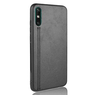 Imagem de Capa para celular Huawei Enjoy 10e Proteção robusta 360° Capa de couro suave para Huawei Enjoy 10e