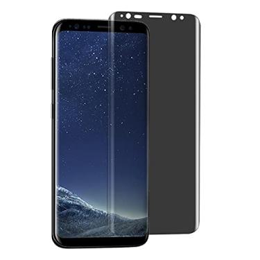Imagem de UPONEW [Pacote com 2 para Samsung Galaxy S9 Plus G965 G965u SM-G965U 3D Anti Spy Privacy Película protetora de vidro temperado antiarranhões