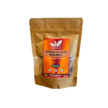 Imagem de Amêndoa de cacau crocante com açúcar mascavo 120g - Cacauway
