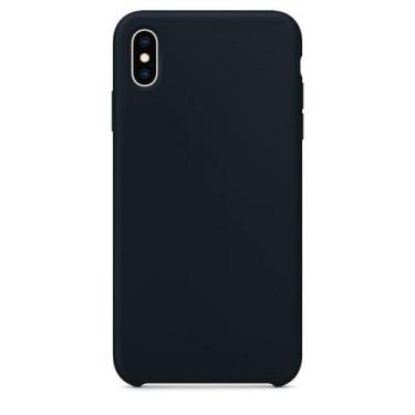 Imagem de Capinha Capa Silicone Para iPhone XS Max - GCM, Azul Cobalto