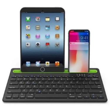 Imagem de Teclado e Mouse Sem Fio Bluetooth P/ Celular Tablet Android Ios - Weib
