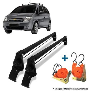 Imagem de Rack de Teto Travessa Meriva 2002 à 2012 + 2 Cintas Catraca - VHIP