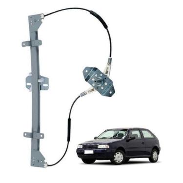 Imagem de Maquina Vidro Manual Gol G2 bola 2 portas 1996 1997 Esquerda - Zinni G