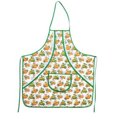 Imagem de Avental de cozinha grande abóbora - Recanto da Costura