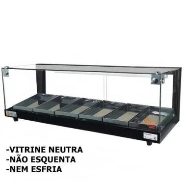 Imagem de B-VN92 - Vitrine Neutra Beta 92cm Preta - Bivolt - Omega