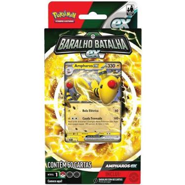 Imagem de Jogo Pokemon DECK Batalha EX Ampharos Copag 32657
