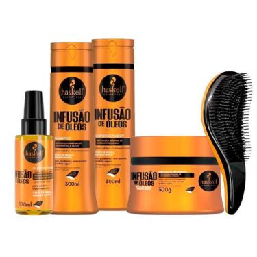 Imagem de Haskell Infusão De Óleos Trio (Shampoo + Condicionador + Máscara) 300m