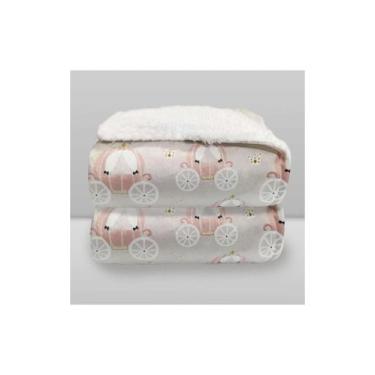 Imagem de Cobertor Donna Laço Bebê Printed Sherpa - LACO BEBE, CARRUAGEM, 75X100