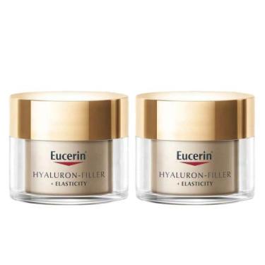 Imagem de Eucerin Hyaluron Filler Elasticity Kit  Creme Anti-Rugas Com 2 Unidade