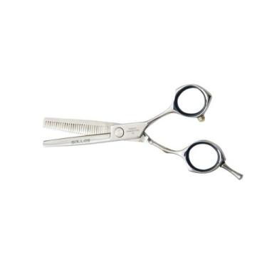 Imagem de Tesoura Profissional Desfiadeira 5.5 Polegadas Prata - Salles Profissi