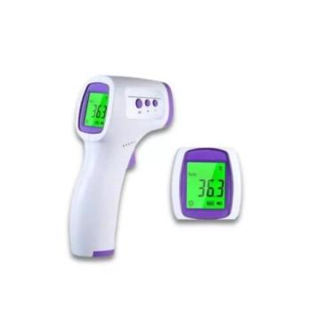Imagem de Termômetro Digital Laser Infravermelho Medidor Febre Testa - Aique