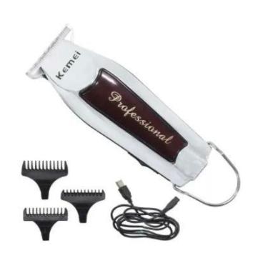 Imagem de Maquininha Aparadora de Pelo Km9163 Bivolt Original Envio já - KEMEI