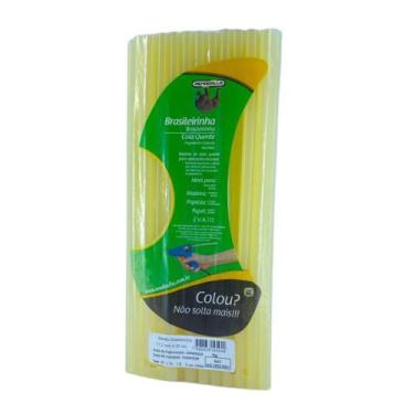 Imagem de Cola Quente Bastão Brasileirinha 11,2 x 30 cm 1 Kg Grossa - Rendicolla