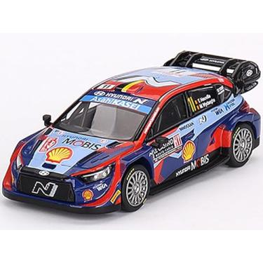 Imagem de i20 N Rally1 Hybrid #11 Thierry Neuville - Martijn Wydaeghe Mobis WRT 3rd Place Monte Carlo Rally (2023) Limited Edition to 3960 Pieces Worldwide 1/64 Diecast Model Car by Mini GT MGT00710