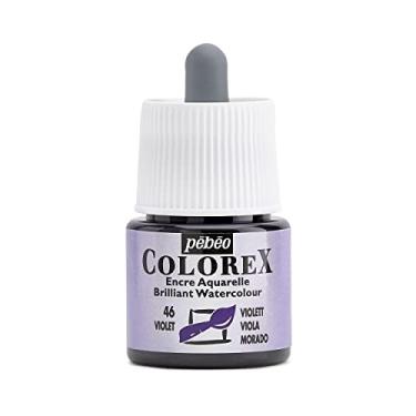 Imagem de Pebeo Colorex, tinta aquarela, frasco de 45 ml com conta-gotas – Violeta