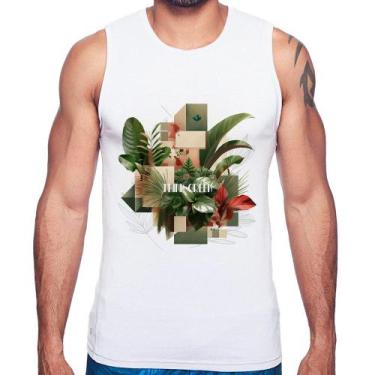Imagem de Regata Think Green - Foca na Moda, Branco, GGG