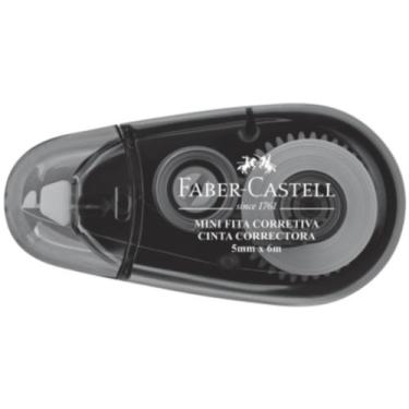 Imagem de Fita Corretiva Mini Faber Castell Corretivo 5mm x 6m Escolar - Faber-C
