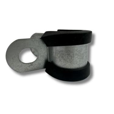 Imagem de Abraçadeira Com Borracha 10mm 61674 - 12M