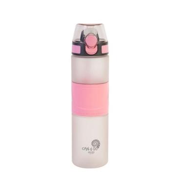 Imagem de Garrafa Tritan 750ml - Cor: Rosa - Can.u.do