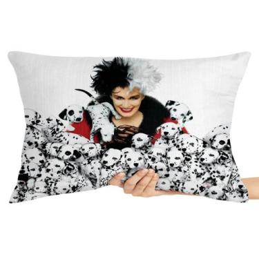 Imagem de Capa Travesseiro fronha com ziper 50x70  Cruella filhotes - Empório Du