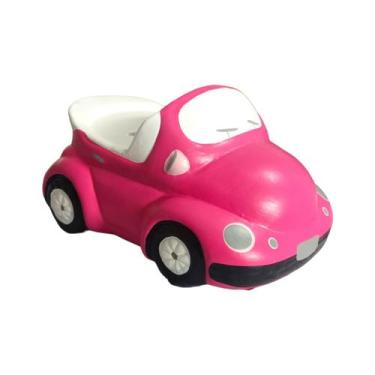 Imagem de Cofre Cofrinho Carro de Boneca Pink em Ceramica - Hp Decor
