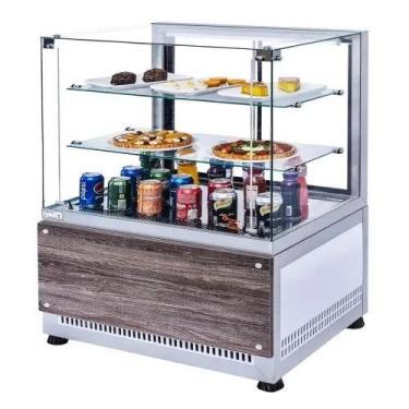 Imagem de DBCR1.0 - Balcão Refrigerado Clean para doces e bolos 1,0m Prata - 220