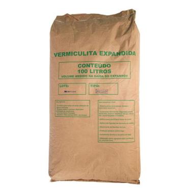 Imagem de Vermiculita expandida tipo médio 100 litros - ISOMATER