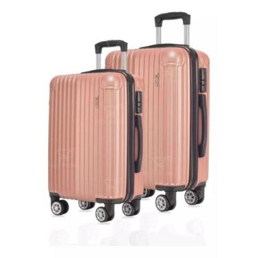Imagem de Kit 2 Malas Bordo Abs Rígida 10kg 360 P / Pp Para Viagem - Switz