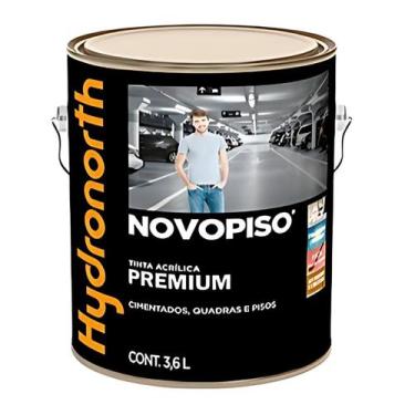 Imagem de Tinta Acrílica Premium Novopiso Cinza Fosco Galão 3,6L  Hydronorth