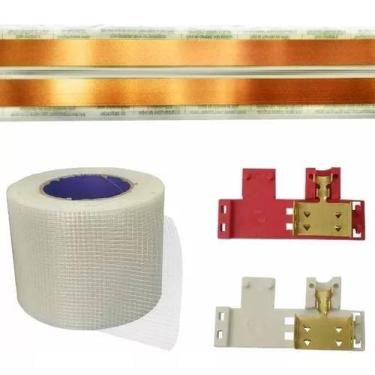 Imagem de Kit Eletrofita 2 Pistas 6 Metros 750v 20a + Conector 20a