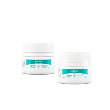 Imagem de Kit 2 Vaselina Sólida Hidratante Vasemax 25g - Farmax