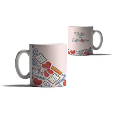 Imagem de Caneca Personalizada Presente Enfermagem Enfermeiros Amor 3 - Enjoy Sh