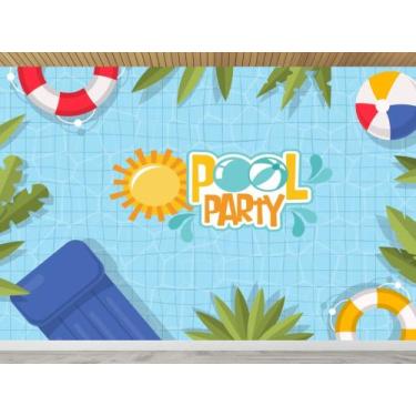 Imagem de Painel de Festa Pool Party - Shopp Adesivo