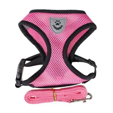 Imagem de Coleira Pet Rosa - Tamanho M (Gatos, Cães) - Importado