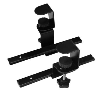 Imagem de Realand Bandeja deslizante para teclado sob a mesa, bandeja giratória de 45°, suporte de teclado para mesa, gaveta de teclado, embaixo da mesa, braçadeira deslizante na prateleira da mesa (moderno)