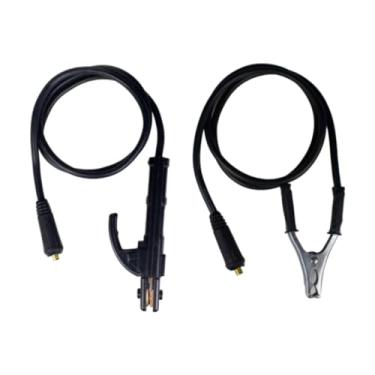 Imagem de shamjina 2x Suporte de eletrodo de soldagem Braçadeira de aterramento Acessórios para máquina de solda Braçadeira de haste de soldagem Alicate de fixação