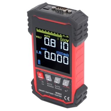 Imagem de Testador de Resistência Interna Bateria Com Tela LCD Colorida TN de 3,2 Polegadas, DC0,00V a ± 120V, 0,000mΩ-500Ω, para Lítio, Bateria NiCd