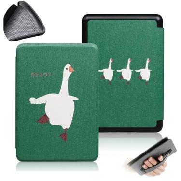 Imagem de GUKSRASO Capa para Kindle Paperwhite (7", 12ª Geração, Release 2024) e Kindle Colorsoft Signature Edition com Tira de Alça de Mão TPU Soft Traseiro Com a Função Automotor/Sleep