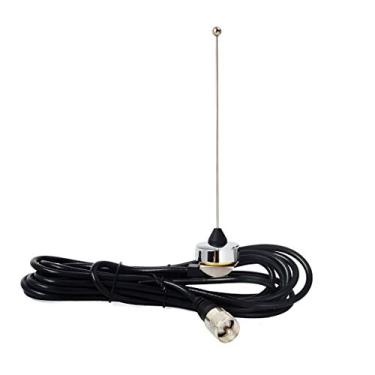 Imagem de Antena HYS TCJ-N1 UHF NMO 400-470 Mhz com cabo coaxial RG58 de 13 pés NMO para conector UHF PL259 para Yaesu Kenwood HYT Vertex Icom Mobile Radios