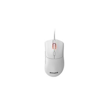 Imagem de Mouse Gamer Pcyes Hydrus White Ghost, RGB, 12400 DPI, 6 Botões, Branco - PMGHWG