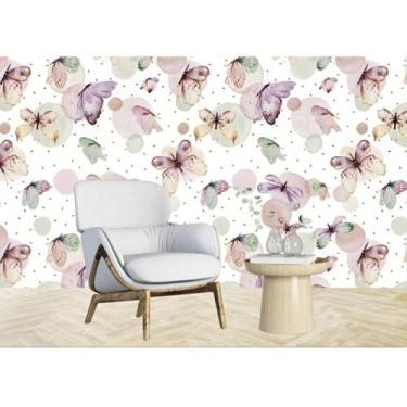 Imagem de Papel De Parede 5m Autoadesivo Adesivo para Quarto Cozinha Casa Autoco